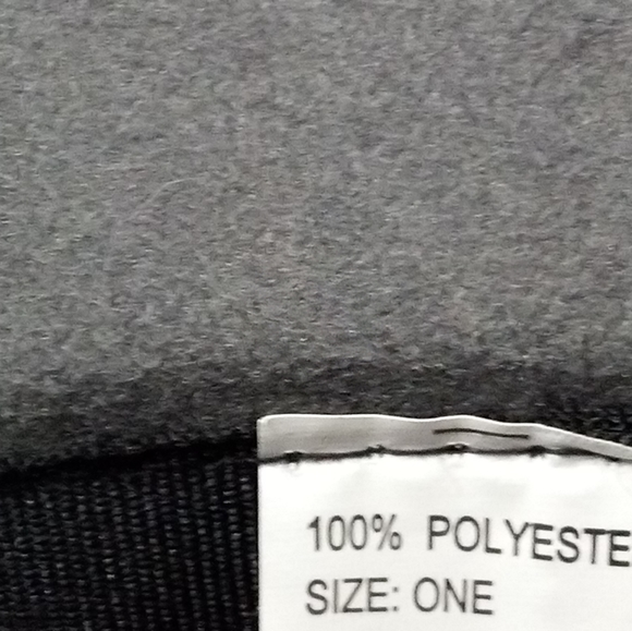 🆕Gray Bowler style hat 🤠 7 inch high 11 inches wide🤠 decoration with silver - Picture 11 of 12